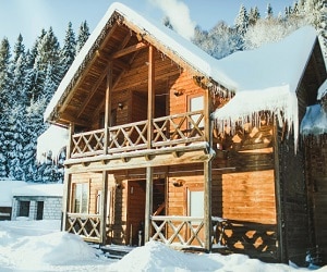 chalet à la montagne